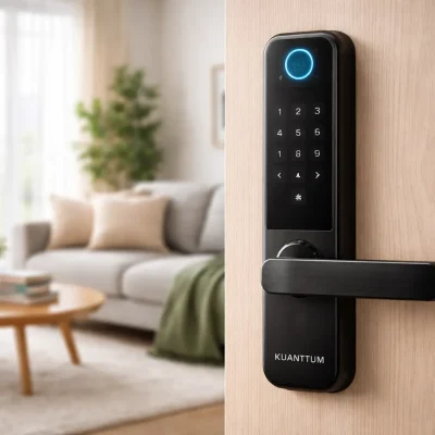 Descontos de até 20%: 3 Fechaduras Digitais Biométricas Kuanttum em oferta especial 01/02/2026 09:24:26