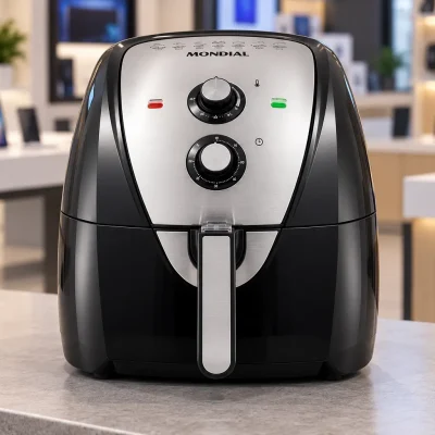 Air fryer de 8L ou compacta: a rotina pesa mais que os litros