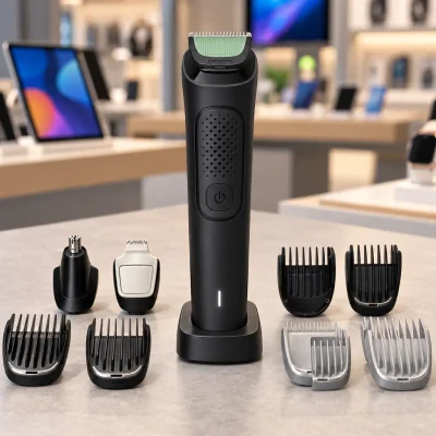 Philips Série 3000: 10 acessórios e 70 min contra 9 e 60 min