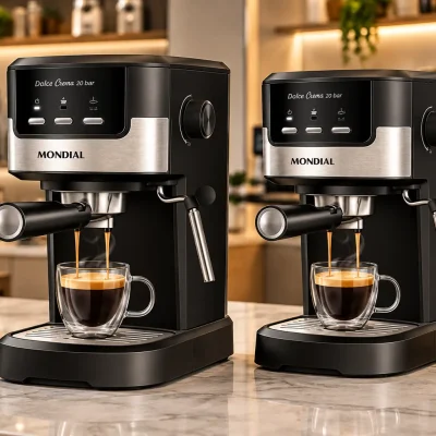 Dolce Crema 20 Bar 110V ou 220V: a diferença está na voltagem