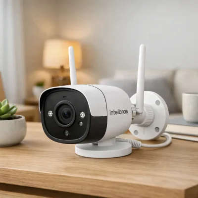 6 câmeras de segurança Intelbras Wi-Fi externas para 2026