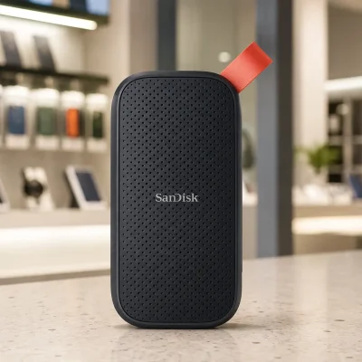 A busca é por 256GB, mas os SSDs SanDisk começam em 1TB