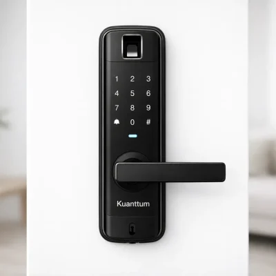 3 Fechaduras Eletrônicas Digitais Biométricas Kuanttum para sua segurança